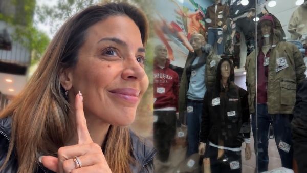 "Que Shein, ni Temu &iexcl;Argentina pap&aacute;!": la diputada Virginia Gallardo sali&oacute; a comprar ropa en Once
