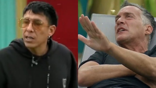 Eduardo a Brian en Gran Hermano: "No te miro nada, si quiero no te miro, as&iacute; que pic&aacute; de ac&aacute;&ldquo;