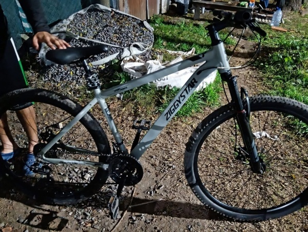 Le robaron la bicicleta en segundos mientras compraba con su hijo de 8 a&ntilde;os en La Plata