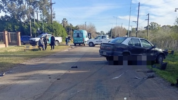 Accidente fatal en Berisso: motociclista cay&oacute; y muri&oacute; atropellado en un cruce de rutas