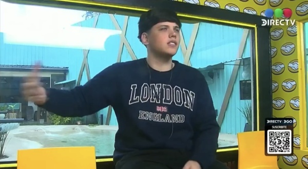 Nigro explot&oacute; al enterarse que en la casa de Gran Hermano dicen que tiene mal aliento