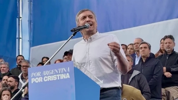M&aacute;ximo Kirchner encabez&oacute; el banderazo por Cristina: &ldquo;Queremos tener una candidata, no candidatos por default&rdquo;