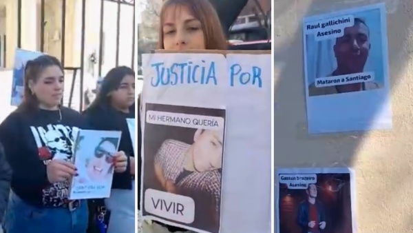 "Justicia por Santiago": marcharon en La Plata por el joven degollado en City Bell