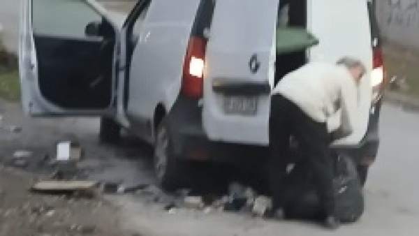 Escracharon a un hombre por tirar basura desde su camioneta en La Plata: vecinos difundieron la patente