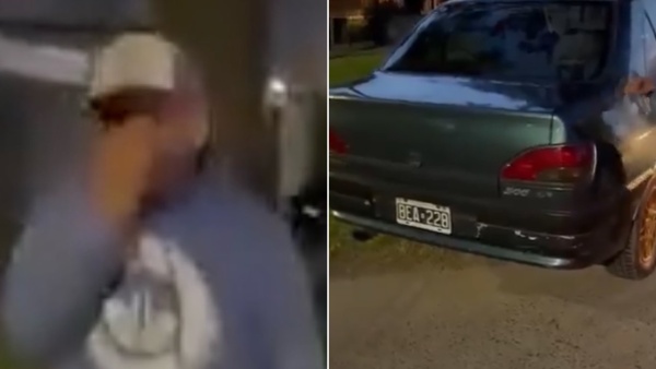 Buscan al automovilista que choc&oacute; a un repartidor en La Plata y escap&oacute; tras otro impacto