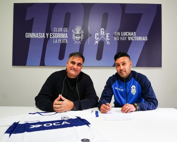 El Tripero present&oacute; a su segundo refuerzo: Lucas Janson es nuevo jugador de Gimnasia y ya recibi&oacute; la bienvenida de un ex Lobo