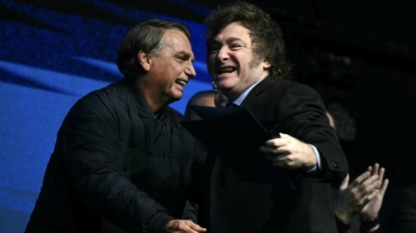 La Justicia de Brasil impidi&oacute; que Javier Milei visite a Jair Bolsonaro en Brasilia