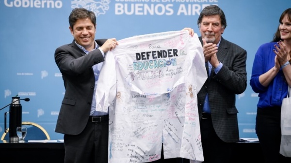 Paritaria docente: Kicillof ofreci&oacute; un aumento del 7% y los gremios definen si aceptan