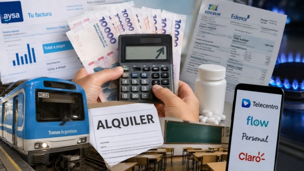 Septiembre llega con aumentos que golpean el bolsillo: qu&eacute; servicios suben y cu&aacute;les tendr&aacute;n los ajustes m&aacute;s fuertes