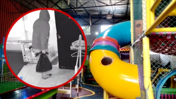 Entr&oacute; tres veces a robar en un sal&oacute;n infantil de City Bell y hasta comi&oacute; de la basura