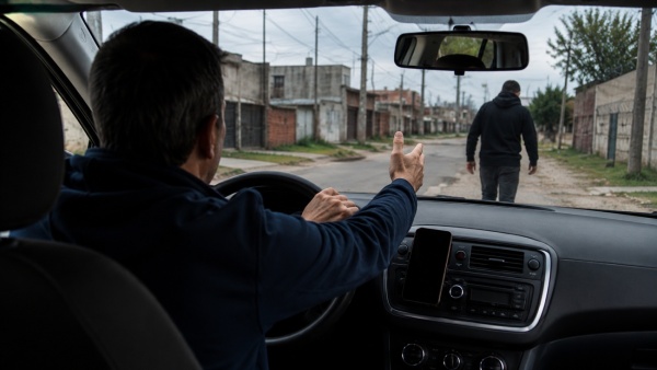 Pidi&oacute; un viaje a La Plata y termin&oacute; rob&aacute;ndole el arma al chofer, un ex polic&iacute;a