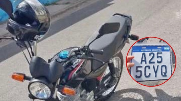 Tres hombres increparon a un joven en La Plata y le robaron la moto que usaba para trabajar: pide ayuda para recuperarla