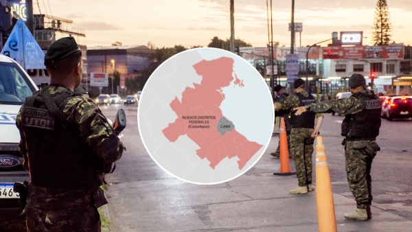 Conurbano separado, sin Ingresos Brutos y con Gendarmer&iacute;a: el proyecto que genera revuelo