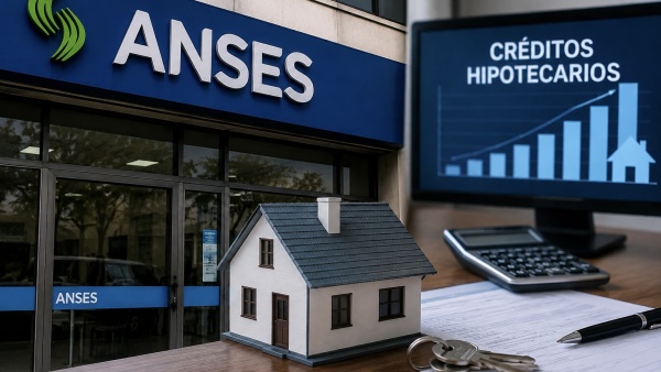 El Gobierno prepara una medida para impulsar los cr&eacute;ditos hipotecarios y bajar las tasas con fondos de Anses
