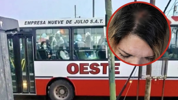 Una pasajera sali&oacute; despedida dentro de un micro de la Oeste de La Plata, se abri&oacute; la cabeza y denunci&oacute; lo que pas&oacute; despu&eacute;s
