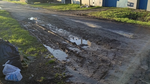 Calles destruidas y llenas de pozos en La Plata: vecinos aseguran que un tramo se volvi&oacute; intransitable