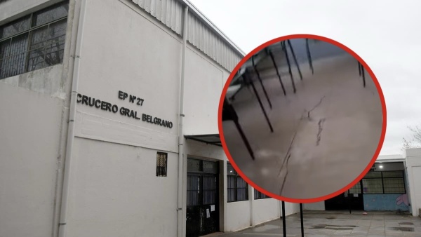 &ldquo;El piso se mueve&rdquo;: crece el temor en una escuela de La Plata y exigen que intervengan Alak y Kicillof
