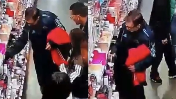 Robaron perfumes en un bazar del centro de La Plata y quedaron escrachados por las c&aacute;maras de seguridad