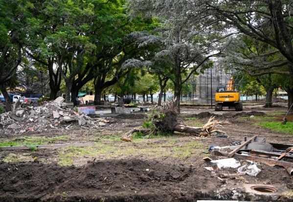 Así avanzan los trabajos en Plaza Rocha a un mes de su inauguración