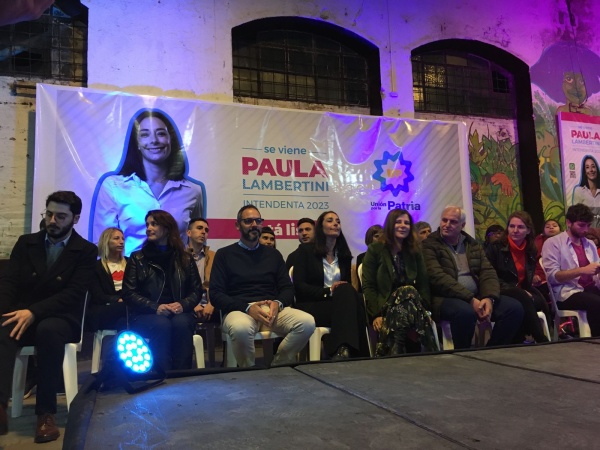 Paula Lambertini presentó su lista: “Hay que dar vuelta la página de la frustración en La Plata y construir futuro”