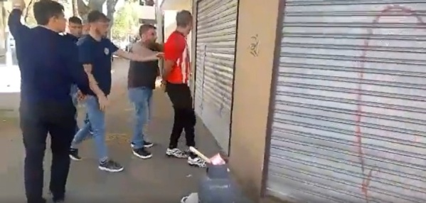 Se calienta la previa del Pincha: polic&iacute;as infiltrados detuvieron al "Narig&oacute;n" Davobe, buscado por presuntas amenazas