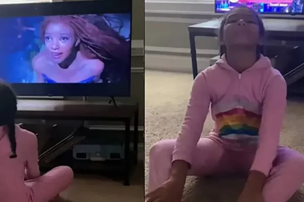 "Ella es negra como yo", la emocionante reacción de una nena afroamericana tras el nuevo tráiler de "La Sirenita"