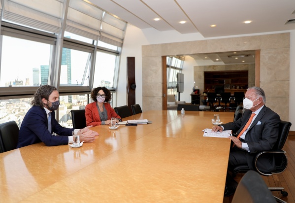 Cafiero y Todesca Bocco se reunieron con el presidente de la UIA con el objetivo de consolidar el Mercosur