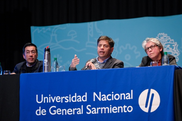 Kicillof: “No se trata ni de dar el pescado ni de enseñar a pescar, sino de garantizarle al pueblo un piso de igualdad”