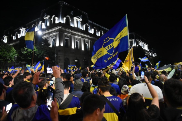 La Plata vestida de azul y oro: la fiesta de Boca campeón