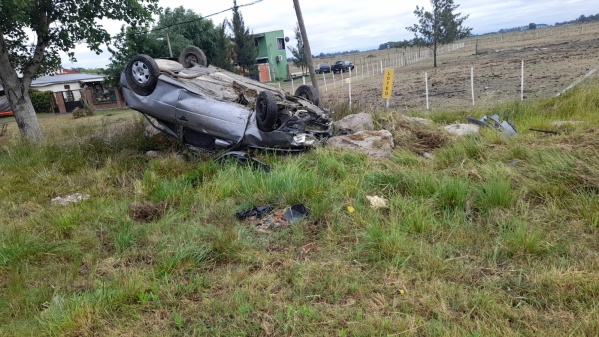 Un automovilista se accidentó en La Plata
