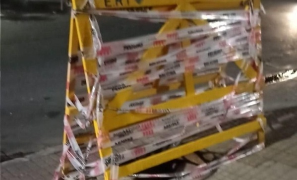 Vecinos de calle 20 y 64 denuncian el robo de una tapa de desagüe