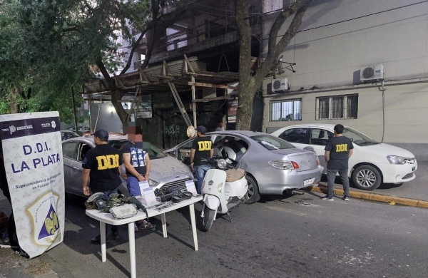 Detuvieron a 'Yano' en La Plata, mandaba a robar veh&iacute;culos y los vend&iacute;a en partes