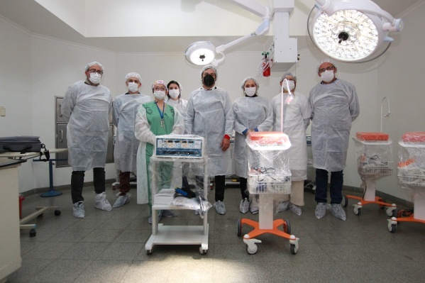 Entregaron equipamiento para el Hospital San Martín: "La salud seguirá siendo una prioridad", aseguró Archanco