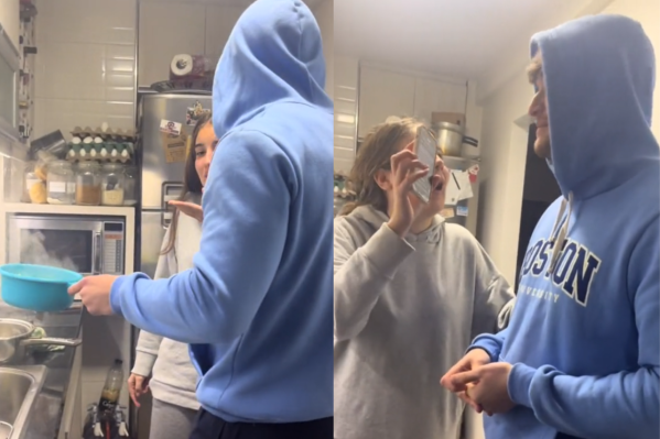 Una joven compartió la polémica discusión de su novio que estudia nutrición y su hermana estudiante de gastronomía