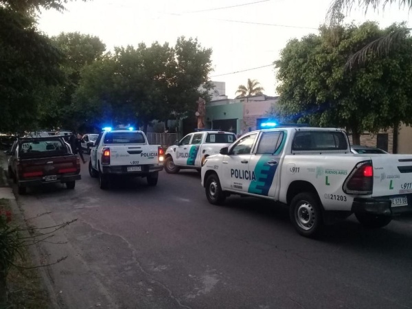 Robo y tiros en el barrio El Mondongo