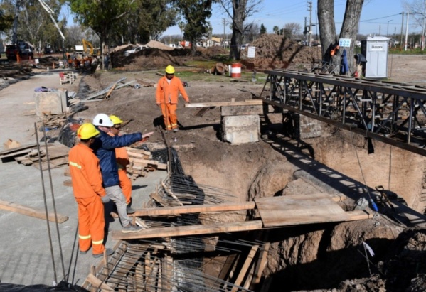 La Provincia avanza en una obra clave para evitar que se produzcan inundaciones en una zona de La Plata