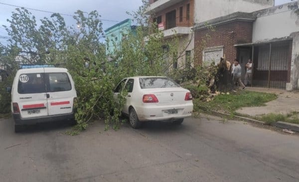 Fotos y videos más impactantes del temporal en La Plata en las redes