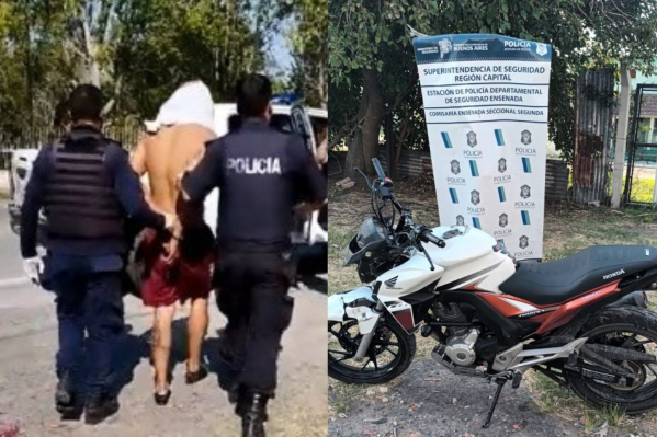 Después de un enfrentamiento armado, cayó preso el "Peladito": ya tenía antecedentes penales en La Plata