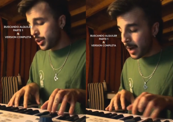 Un joven músico no conseguía alquiler en La Plata, no se resignó, inventó una canción y se hizo viral: "El dueño me…"