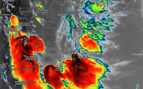 Alerta Naranja en La Plata tras el temporal con muertos en Bahía Blanca