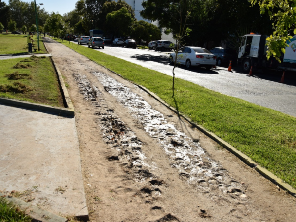 En Barrio Norte piden obras para el circuito aer&oacute;bico de Avenida 32
