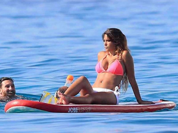 As&iacute; merienda la mujer de Messi