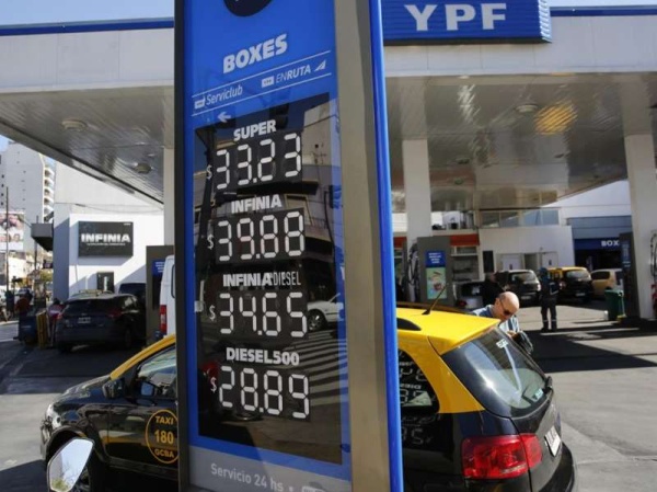 YPF y Shell subieron el precio del Gasoil