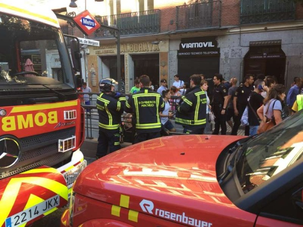 Pánico en Madrid: explotó la tablet de una pasajera y creyeron que era una bomba