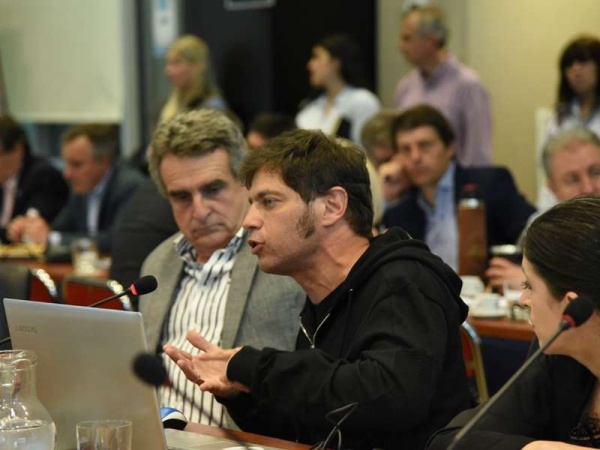 Desatado: Kicillof habló 34 minutos consecutivos en la reunión por el Presupuesto 2019