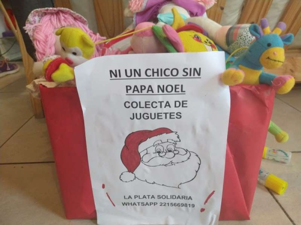 &quot;Ni Un Chico sin Papá Noel&quot; se lanzó nuevamente en La Plata