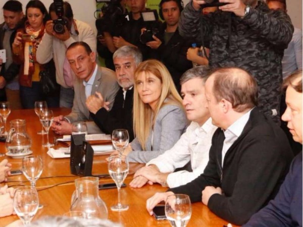 Intendentes peronistas volvieron a La Plata para evitar que se apruebe el Presupuesto 2019