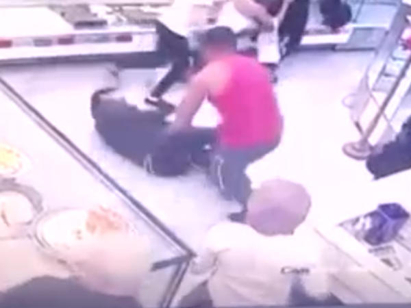 Quiso robar una panadería, pero se topó con un cliente musculoso