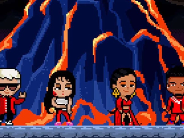 Lanzan versión animada de Taki Taki