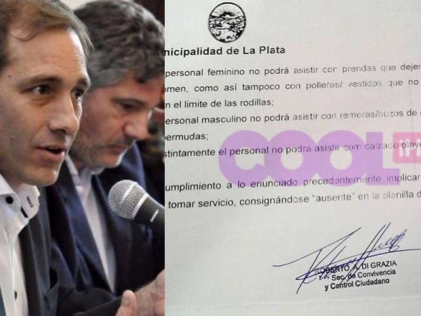 Lo hizo arrepentir el pueblo: Julio Garro dio de baja la circular que establec&iacute;a el largo de la pollera